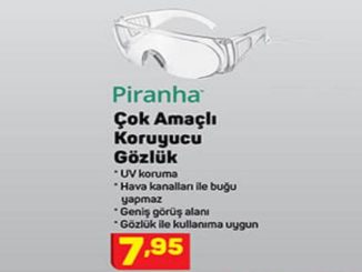 A101 Piranha Çok Amaçlı Koruyucu Gözlük Yorumları ve Özellikleri