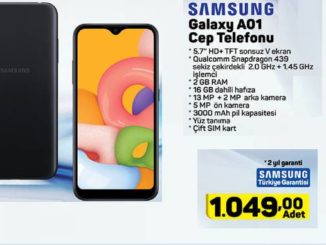 A101 Samsung Galaxy A01 Cep Telefonu Yorumları ve Özellikleri