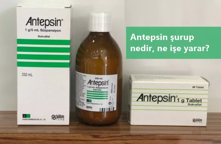 Antepsin Şurup Ne İşe Yarar? Antepsin Faydaları ve Fiyatı