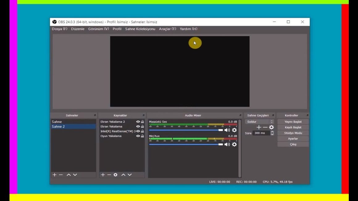 OBS Oyun Yakalama Siyah Ekran Sorunu ve Çözümü