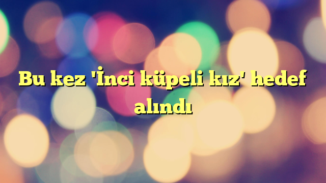 Bu kez 'İnci küpeli kız' hedef alındı